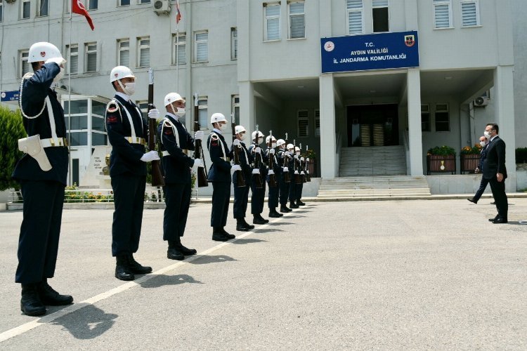 Aydın Jandarma’da vazife değişimi