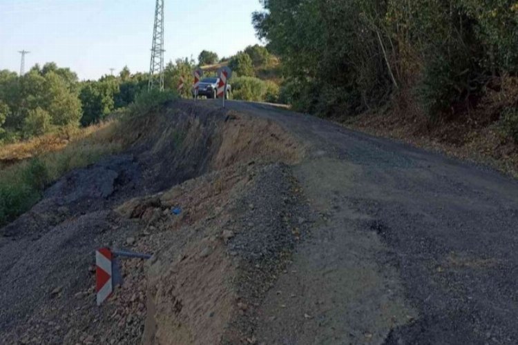 Bingöl Yamaç Köyü yolu sıkıntıya dönüştü!