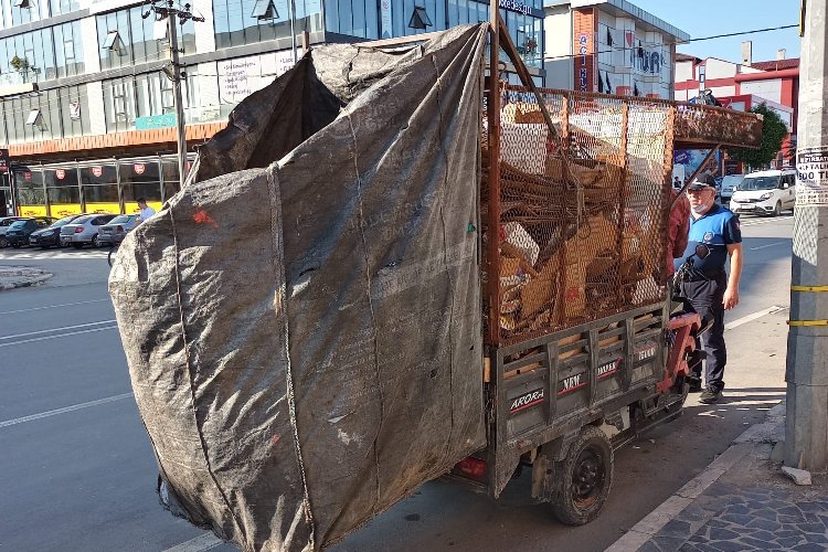 Düzce Zabıtası’ndan ‘çekçek’ kontrolü