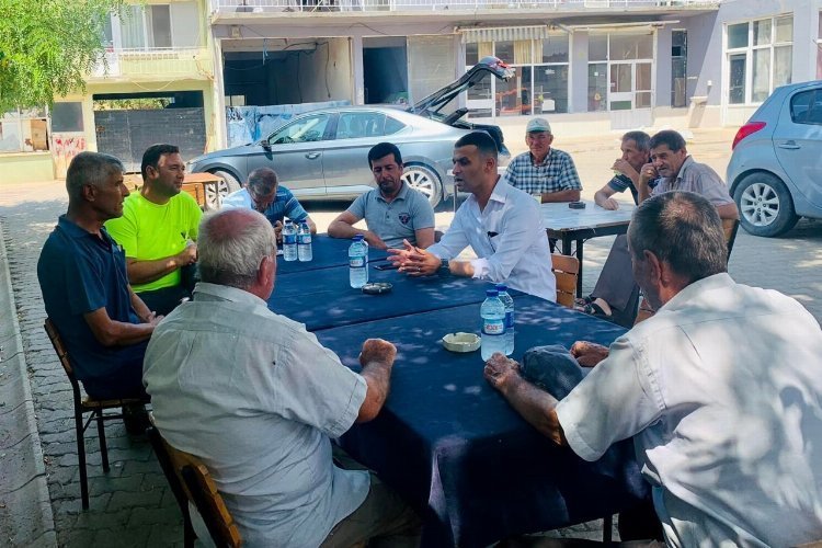 Edirne’de Enez Kaymakamı Göktaş’tan kırsala ziyaret