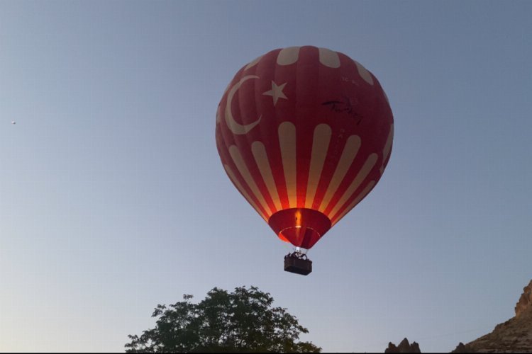 Kayseri’de balonlar havalandı