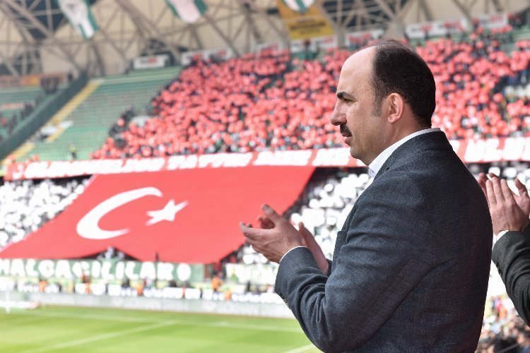 Konya Büyükşehir Konyaspor’un yanında