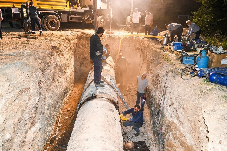 Malatya Yapraklı’da vana montaj çalışmaları tamamlandı