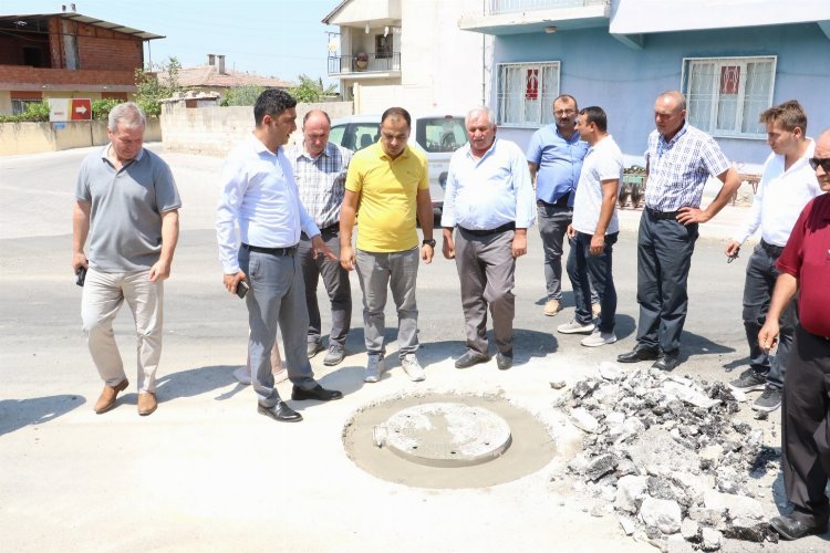 Manisa Saruhanlı’da alt yapıya ‘üst yapı’ ayarı