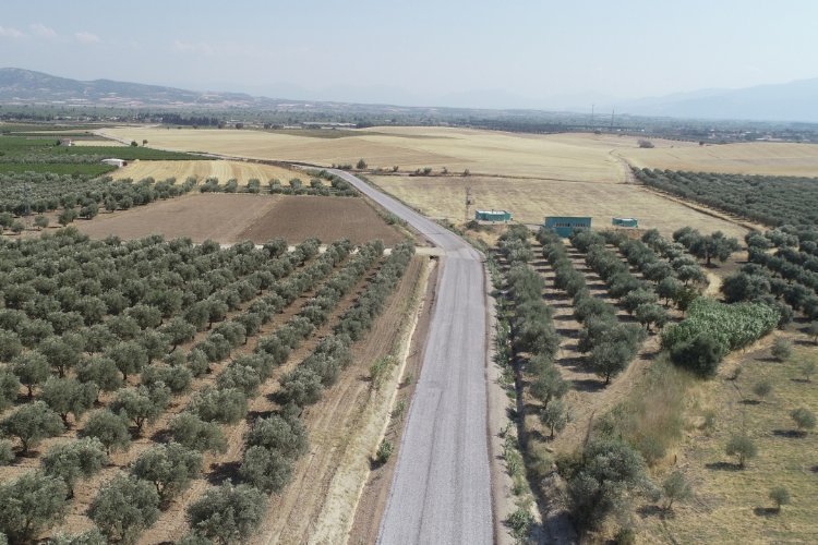 Manisa Saruhanlı’nın yolları genişletiliyor