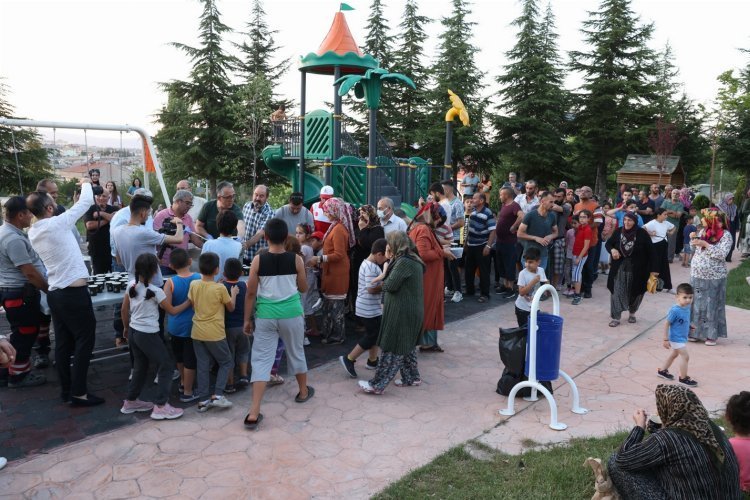 Nevşehir’in mahallelerinde aşure rahmeti