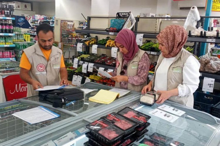 Bingöl’de marketlere besin kontrolü