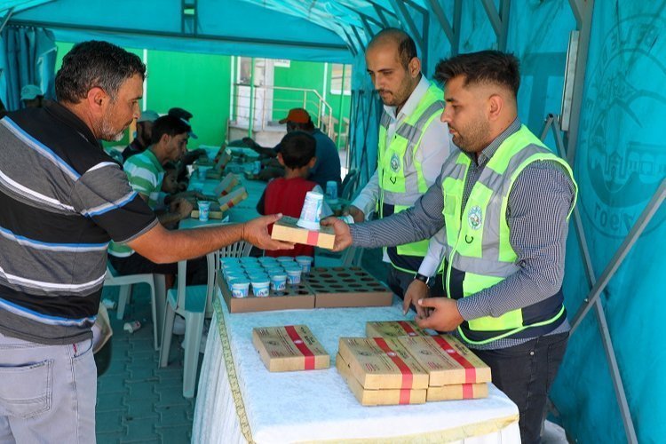 Kayseri Talas’ta çiftçilere kumanya