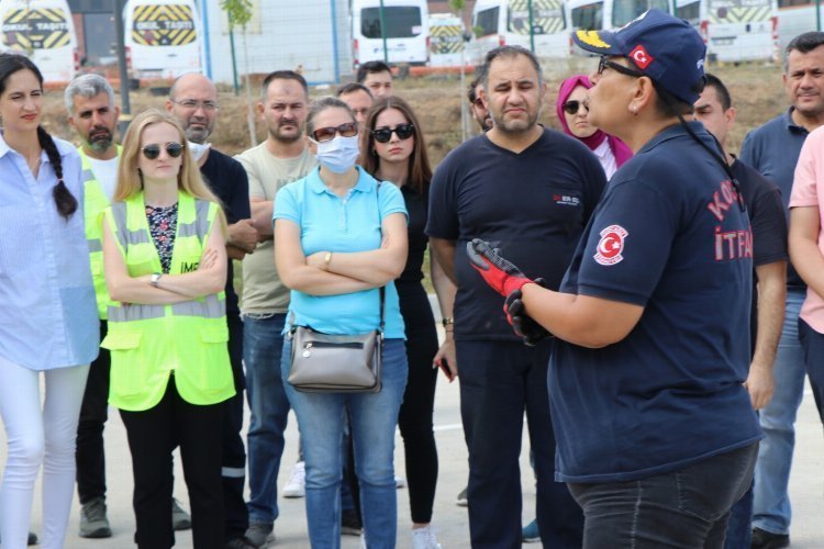 Kocaeli’de İtfaiye ve AFAD’dan ortak tatbikat