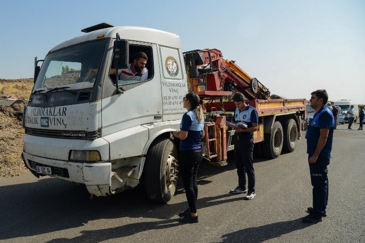 Ağır tonajlı araçlara sıkı kontrol