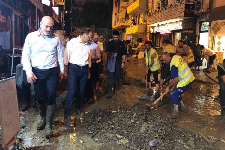 AK Partili vekillerden selzedelere ‘geçmiş olsun’ ziyareti