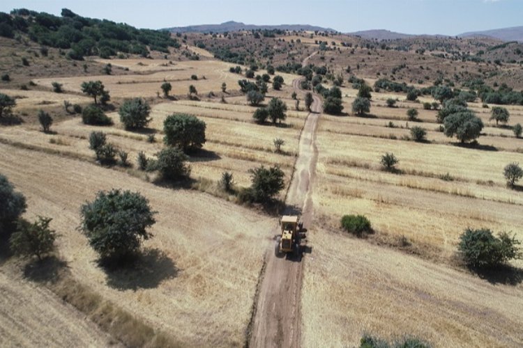 Kayseri Başakpınar’a 10 kilometrelik yeni tarım yolu