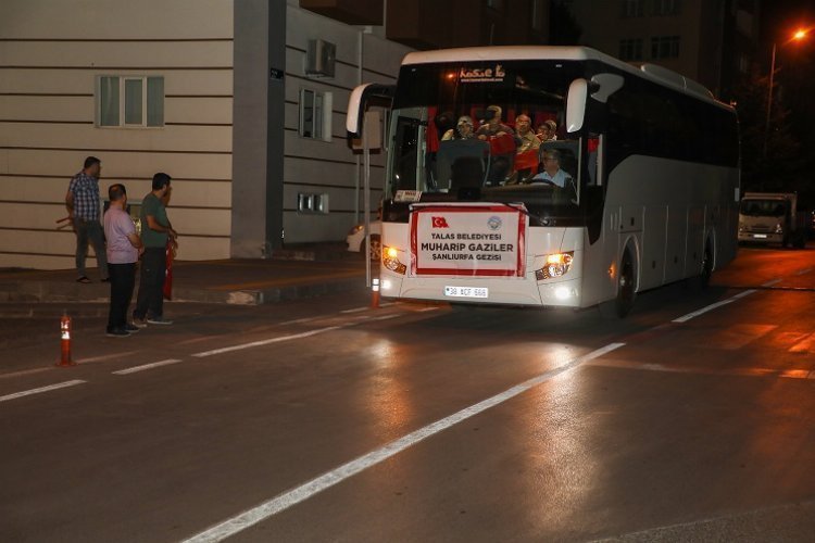 Kayseri Talas’ın gazilerinden Şanlıurfa gezisi