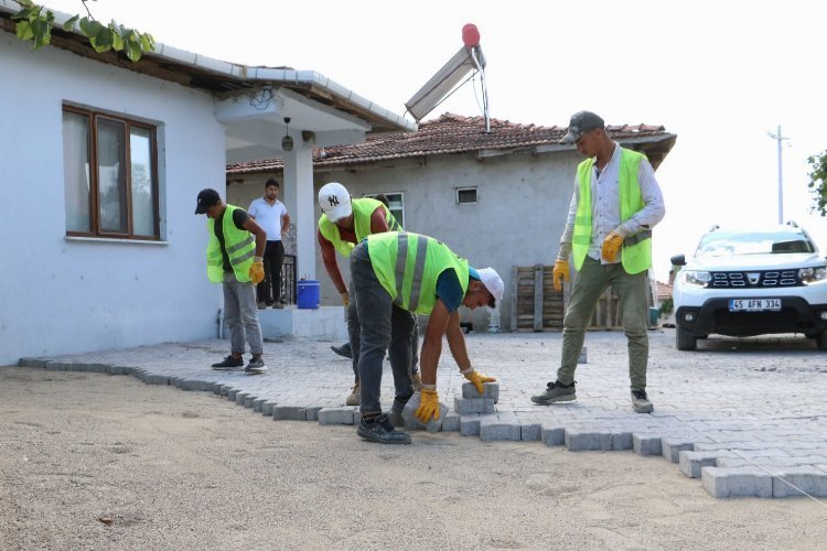 Manisa Gördes’te altyapı sonrası üst yapı hızlandı