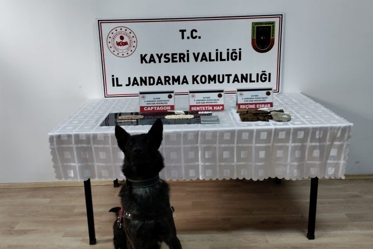 Kayseri Kocasinan’da Jandarma’dan uyuşturucu operasyonu