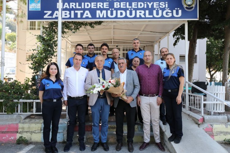 İzmir Narlıdere’de Zabıta Haftası ziyareti