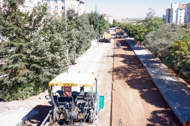 Nevşehir Belediyesi’nden sıcak asfalt mesaisi