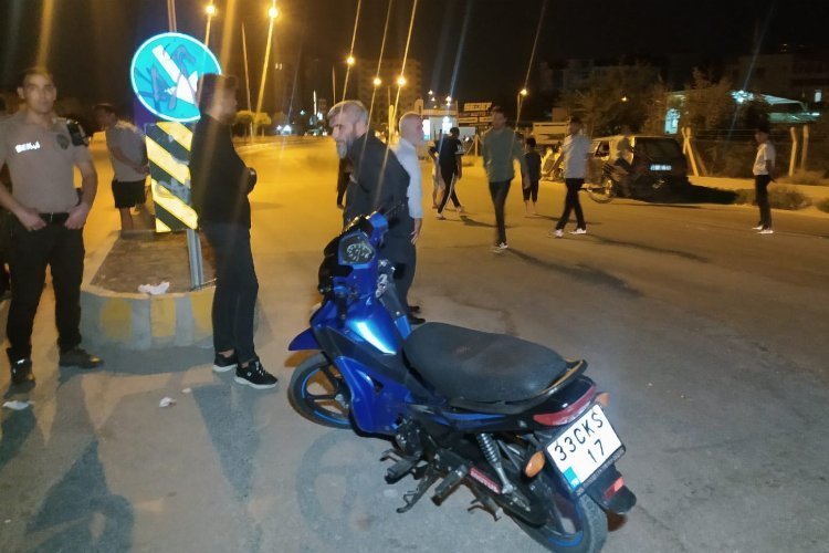 Adıyaman’da araba ile motosiklet çarpıştı