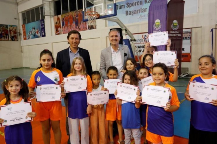 Bursa İnegöl’de 3 bine yakın atlete ‘yaz’ sertifikası