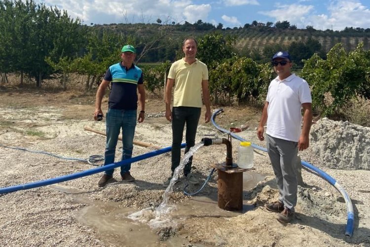 Manisa Gördes’te 4 litre verimli sondaj