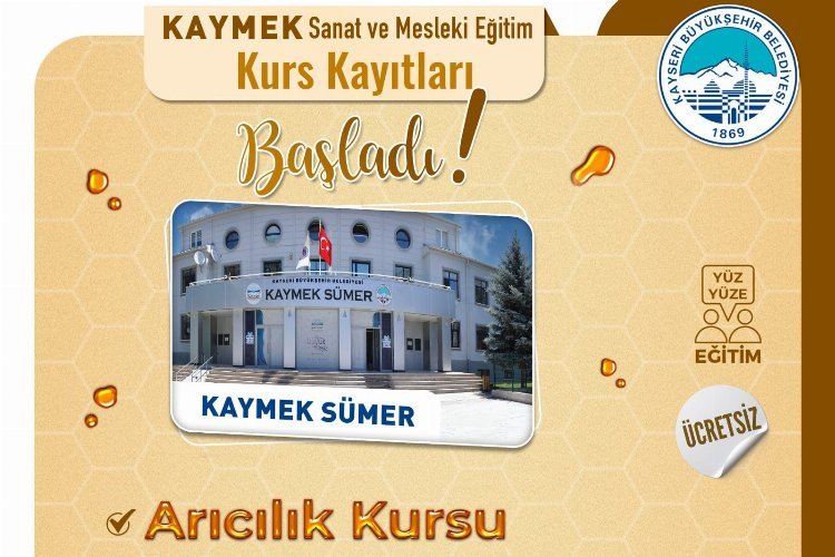 KAYMEK’ten arıcılık kursu