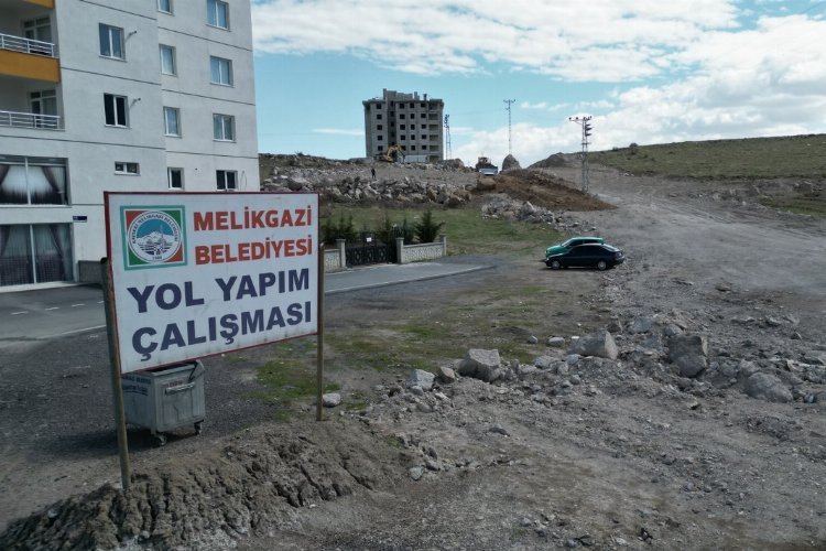 Kayseri Şirintepe’ye yeni yol çalışması